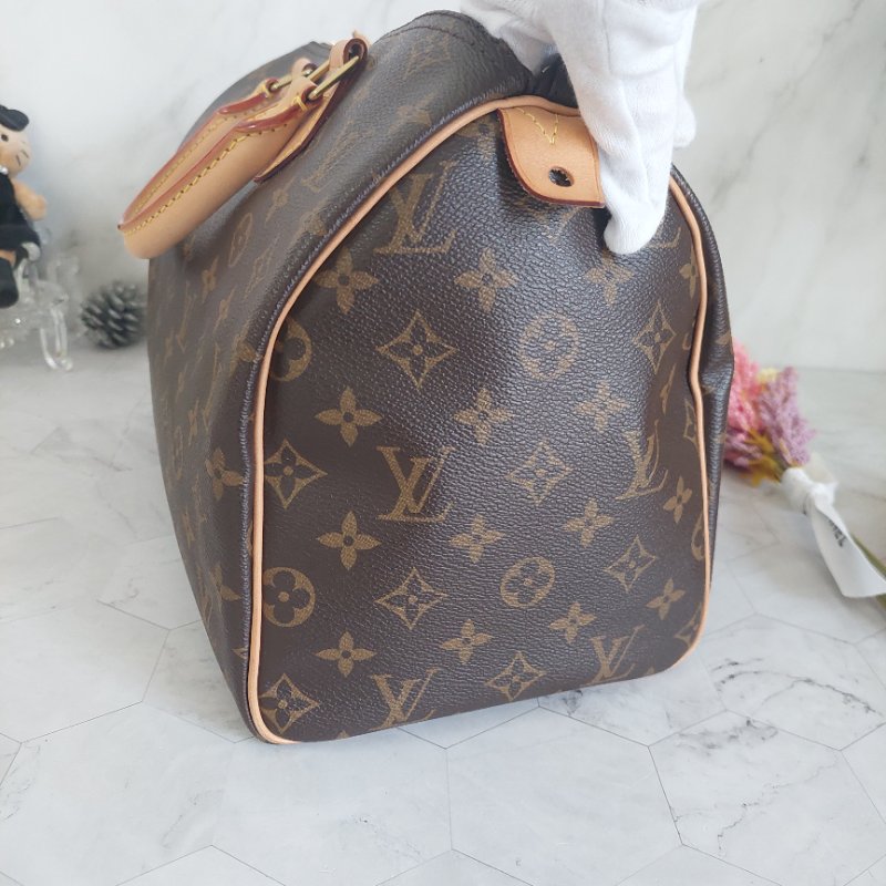 LV M41526 SPEEDY 30 🌈實品拍照🌈 波士頓包~二手美品-39
