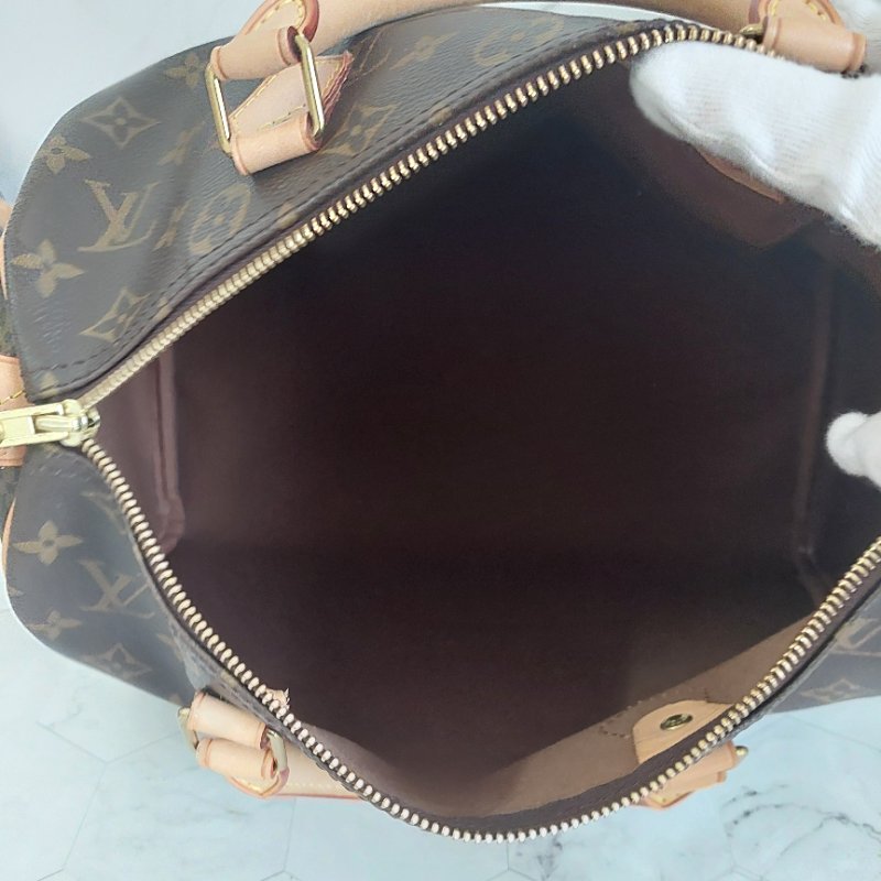 LV M41526 SPEEDY 30 🌈實品拍照🌈 波士頓包~二手美品-40