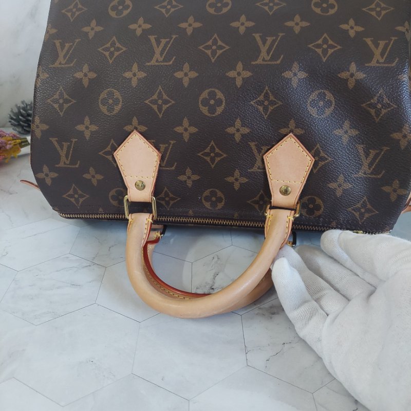 LV M41526 SPEEDY 30 🌈實品拍照🌈 波士頓包~二手美品-52
