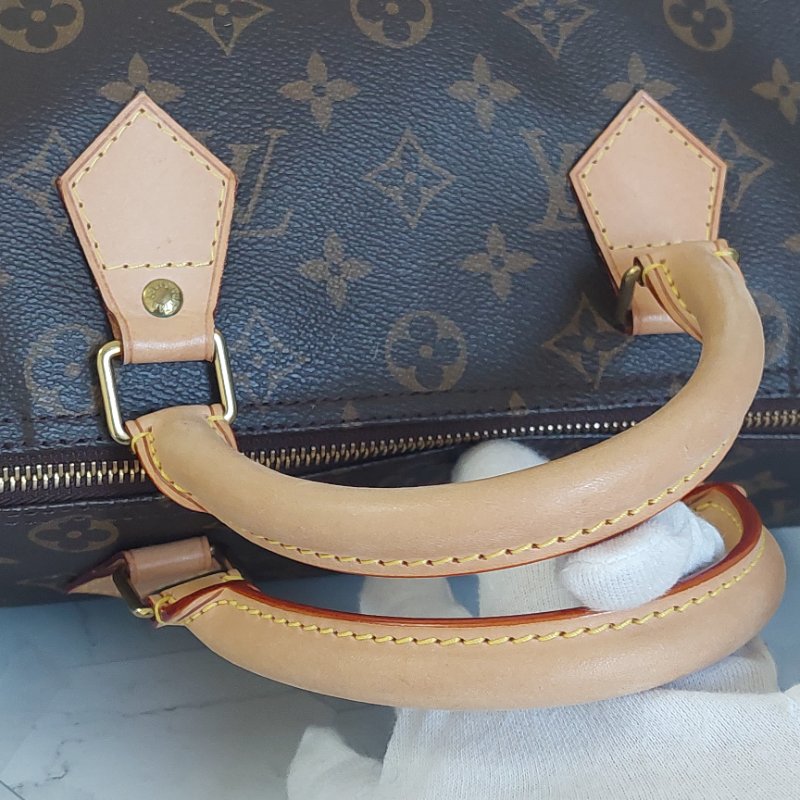 LV M41526 SPEEDY 30 🌈實品拍照🌈 波士頓包~二手美品-56
