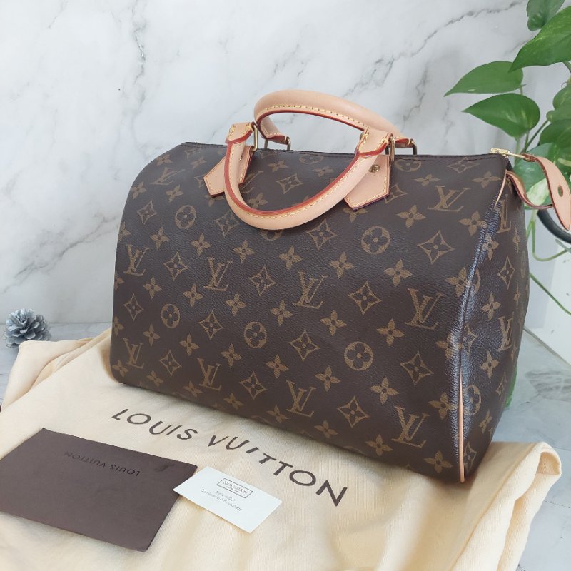 LV M41526 SPEEDY 30 🌈實品拍照🌈 波士頓包~二手美品-60