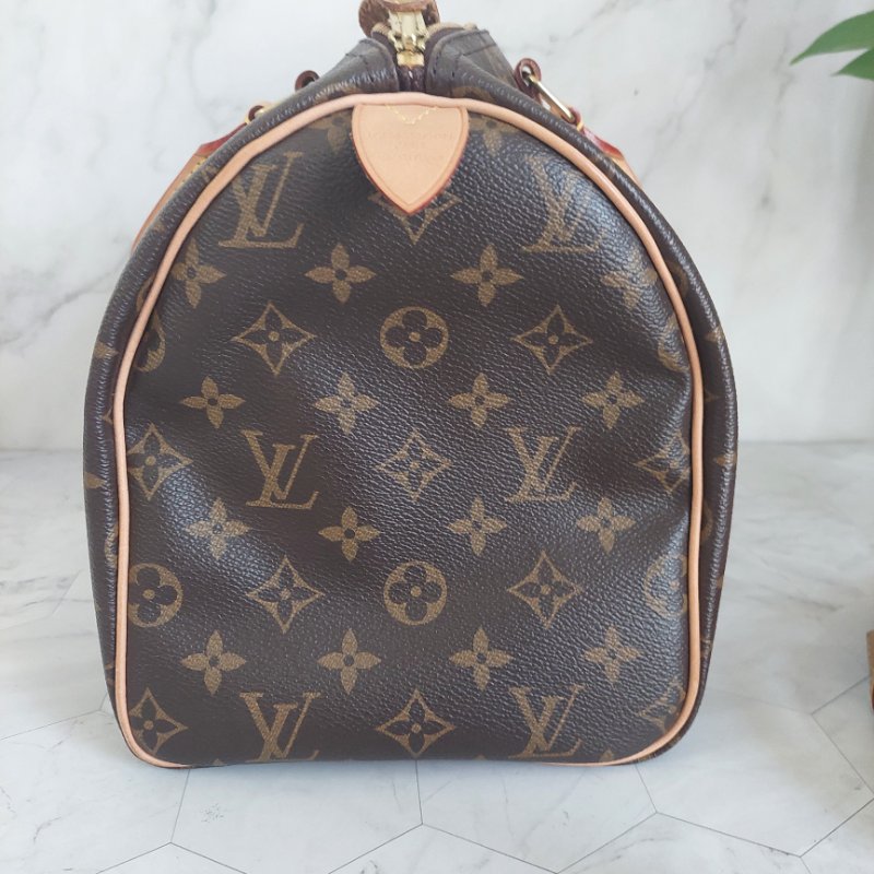 LV M41526 SPEEDY 30 🌈實品拍照🌈 波士頓包~二手美品-79