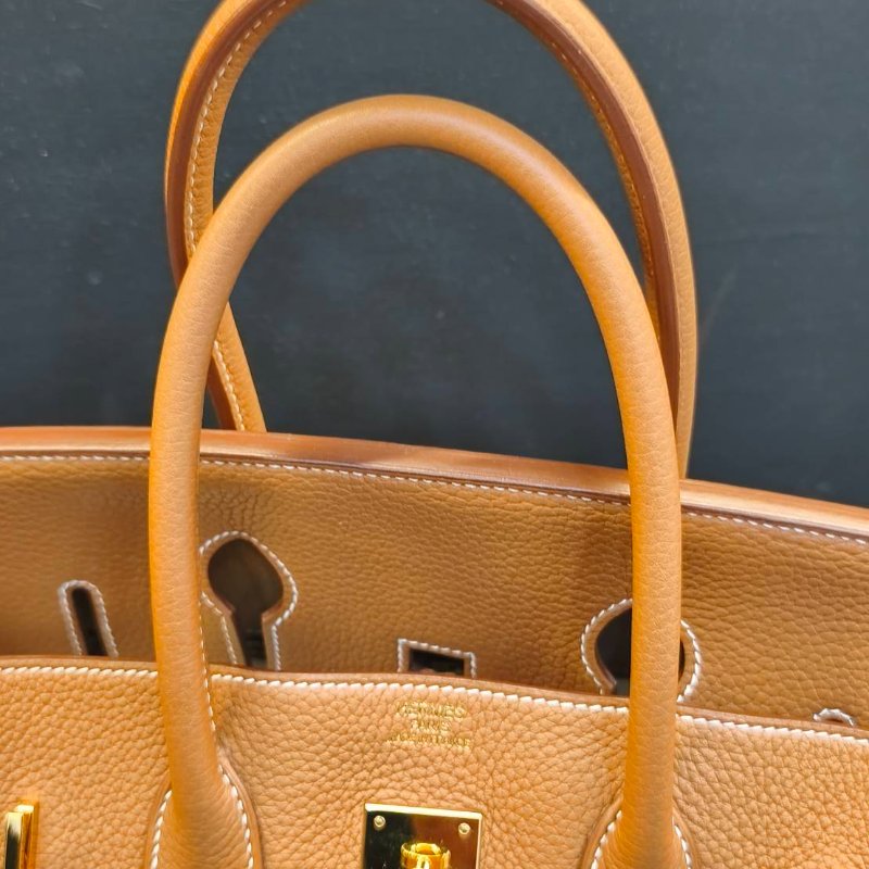 Birkin35 金棕色 M刻-1