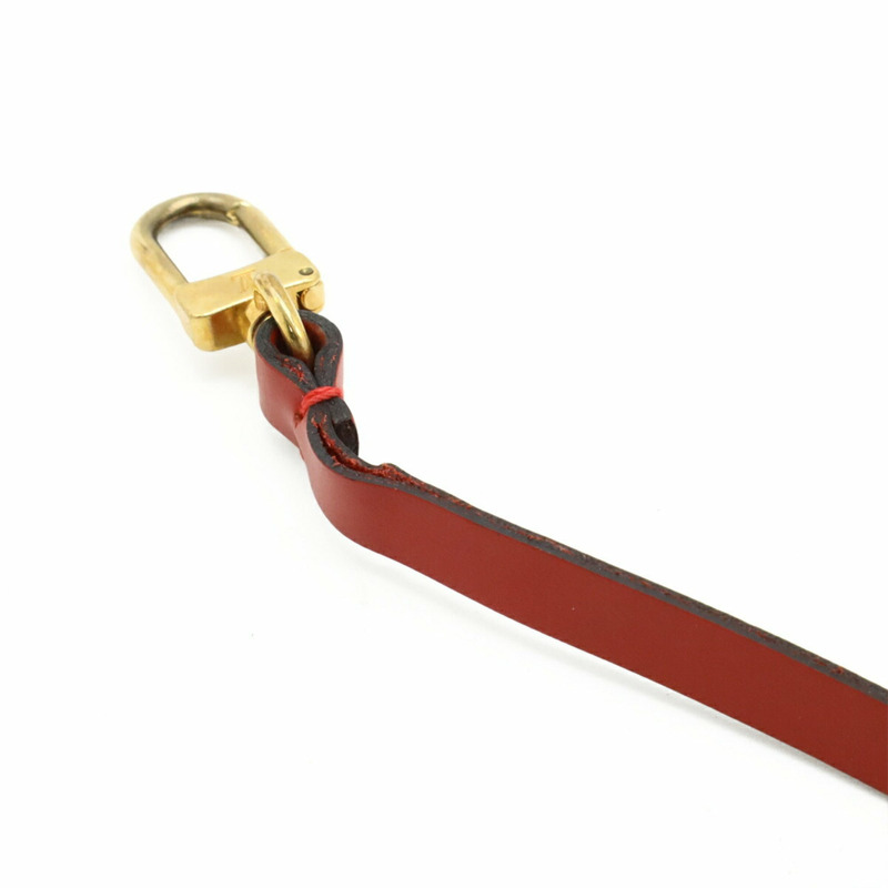 路易威登 Epi 皮革 Pochette 配件手提包,卡斯蒂利亞紅 (M52947)-7