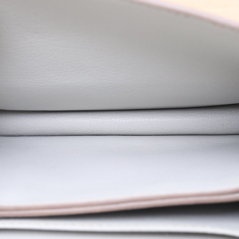 HERMES Roulis豬鼻子198L冰川白EC皮C刻金扣肩背包-2