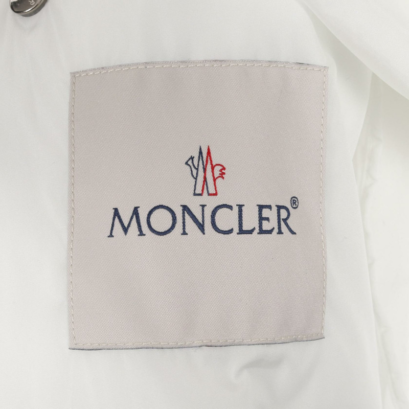 MONCLER GRIMPEURS 連帽外套 1A00077 尼龍 白色 #5 二手男款-2