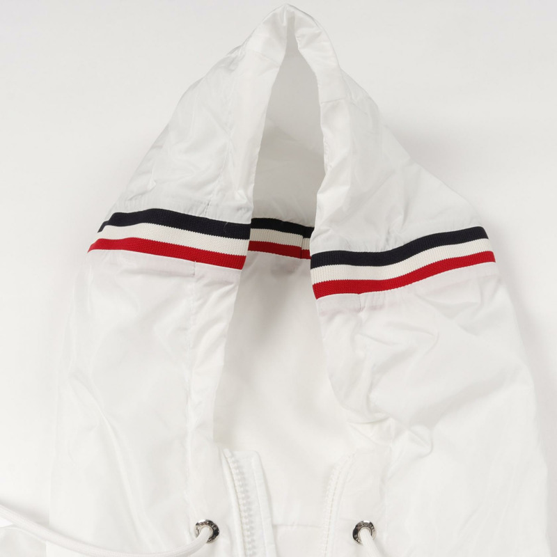 MONCLER GRIMPEURS 連帽外套 1A00077 尼龍 白色 #5 二手男款-6
