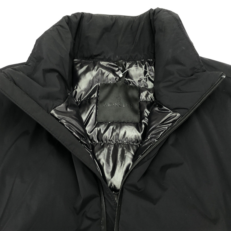 MONCLER CHARTRES 拉鍊羽絨外套 尼龍 黑色 #1 二手 男款-8