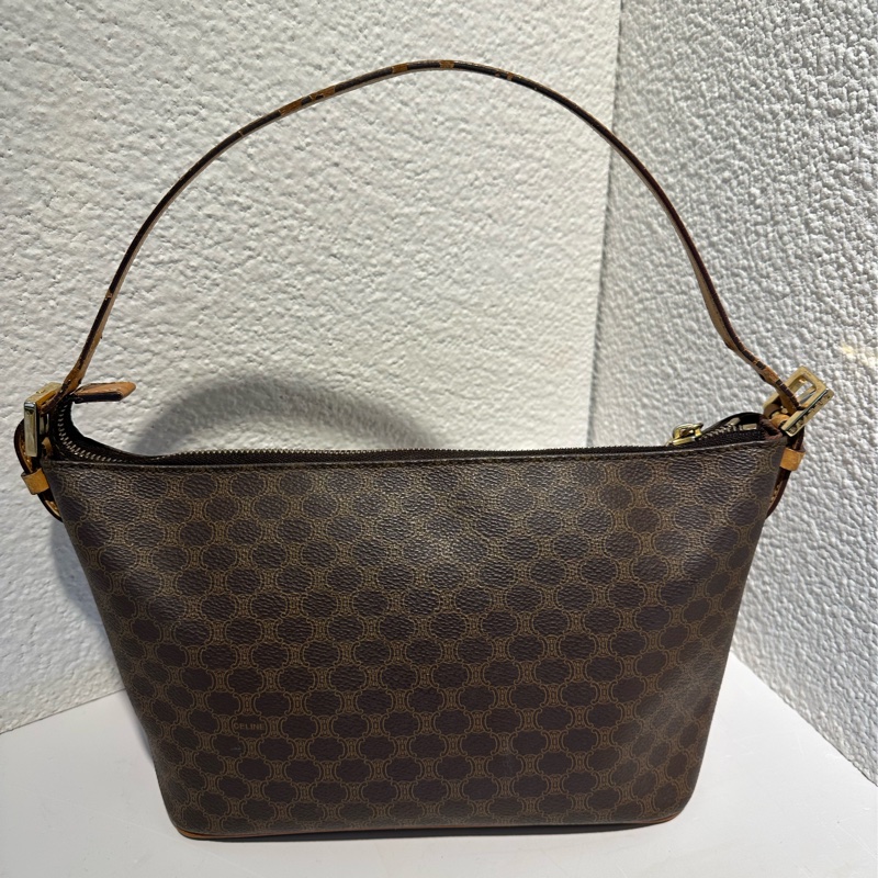 Celine vintage餃子包飯盒包-1