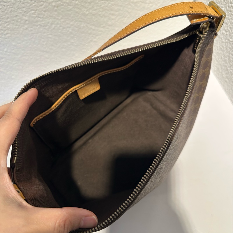 Celine vintage餃子包飯盒包-20