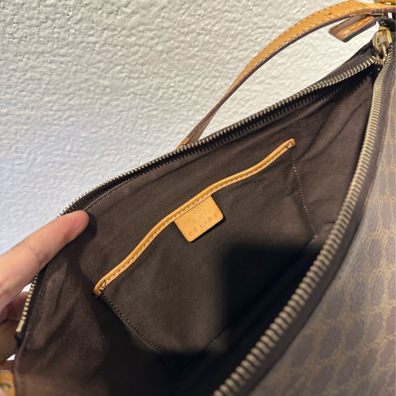 Celine vintage餃子包飯盒包-22