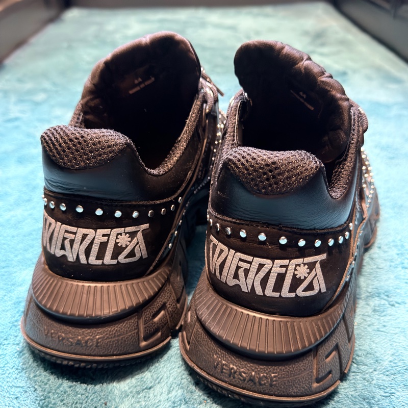 Versace La Greca 短筒運動鞋 凡賽斯 全新未使用-7