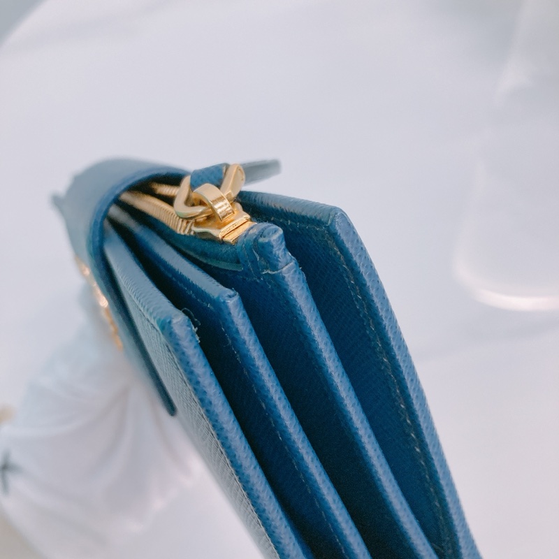 MS0388 PRADA 普拉達十字牛皮紋中號拉鍊銀包SAFFIANA LONG WALLET WITH ZIPPER-20