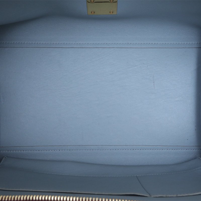 CELINE Trapeze秋千包中號30拼色牛皮金扣肩背包-3