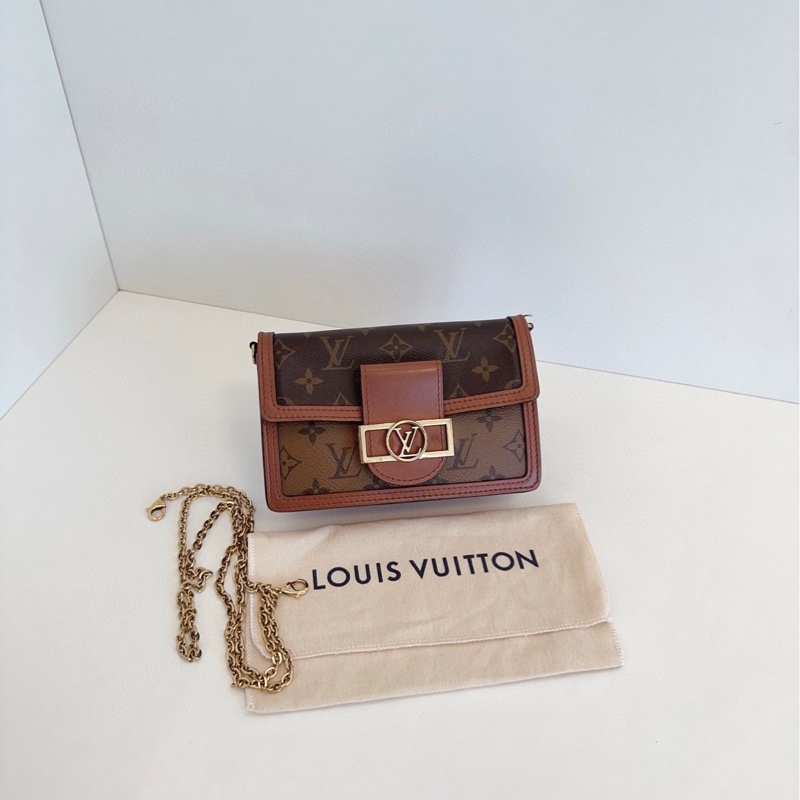 【97新🆕】LV Dauphine達芙妮Woc鏈條包斜挎包-0