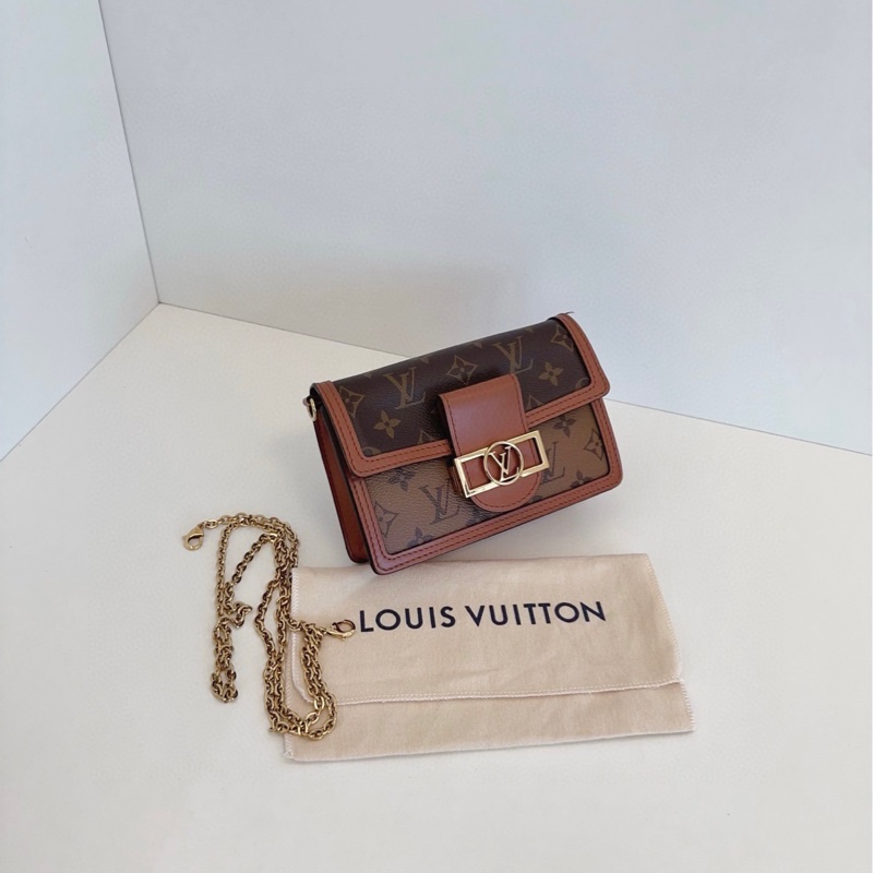 【97新🆕】LV Dauphine達芙妮Woc鏈條包斜挎包-1