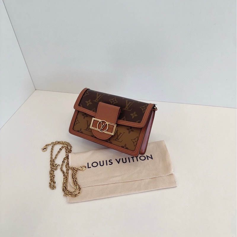 【97新🆕】LV Dauphine達芙妮Woc鏈條包斜挎包-2