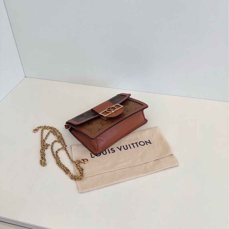 【97新🆕】LV Dauphine達芙妮Woc鏈條包斜挎包-5