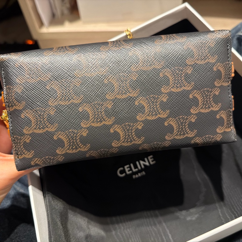 🎁Celine老花貝殼包 鏈條包 ✨ 百搭小包 經典款-9