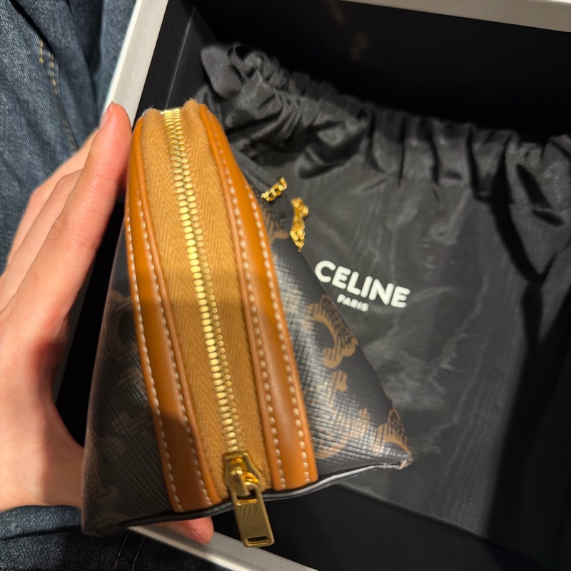 🎁Celine老花貝殼包 鏈條包 ✨ 百搭小包 經典款-12