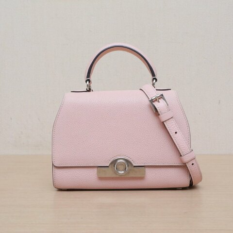 MOYNAT RejaneMini20粉色牛皮肩背包