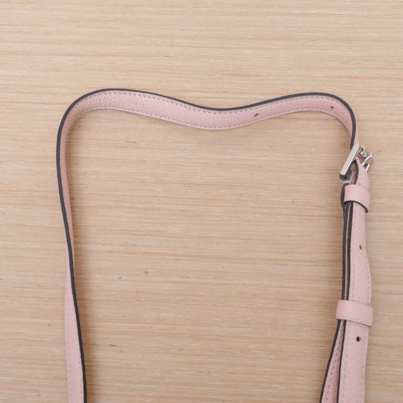 MOYNAT RejaneMini20粉色牛皮肩背包-2