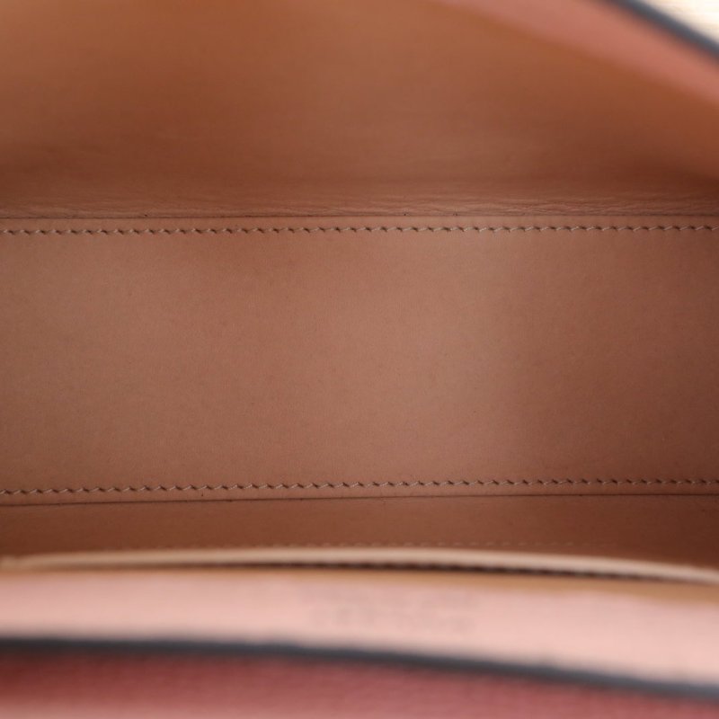 MOYNAT RejaneMini20粉色牛皮肩背包-3