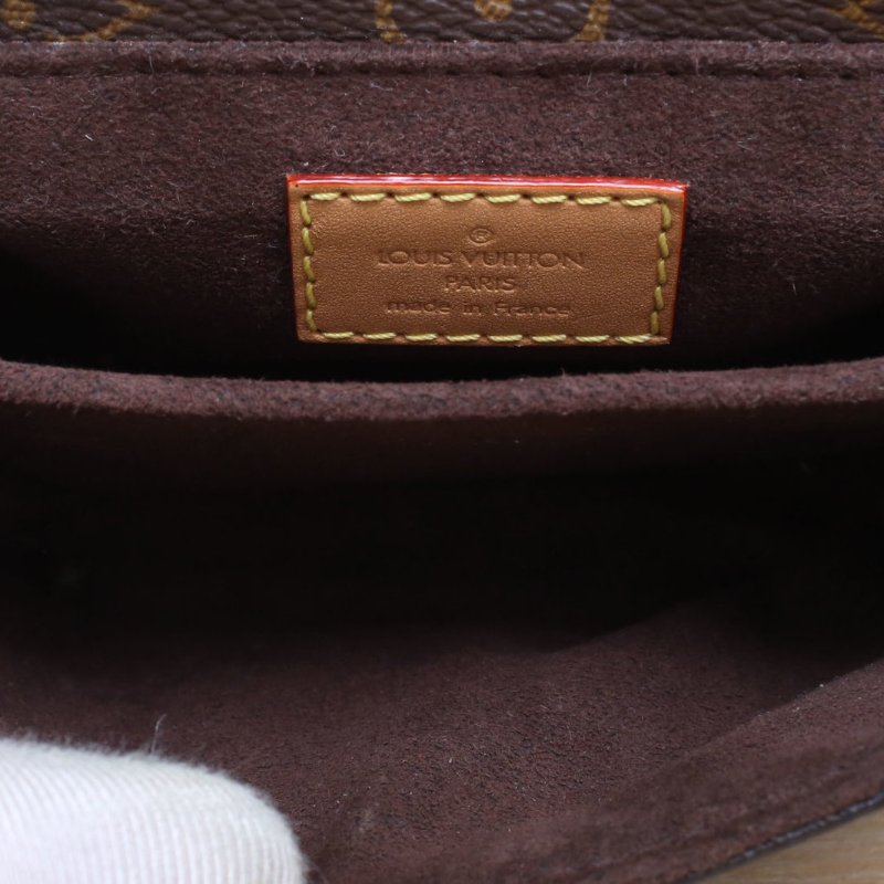 LOUIS VUITTON 老花PVC晶片MicroMetis經典S-lock鎖扣郵差包肩背包-2