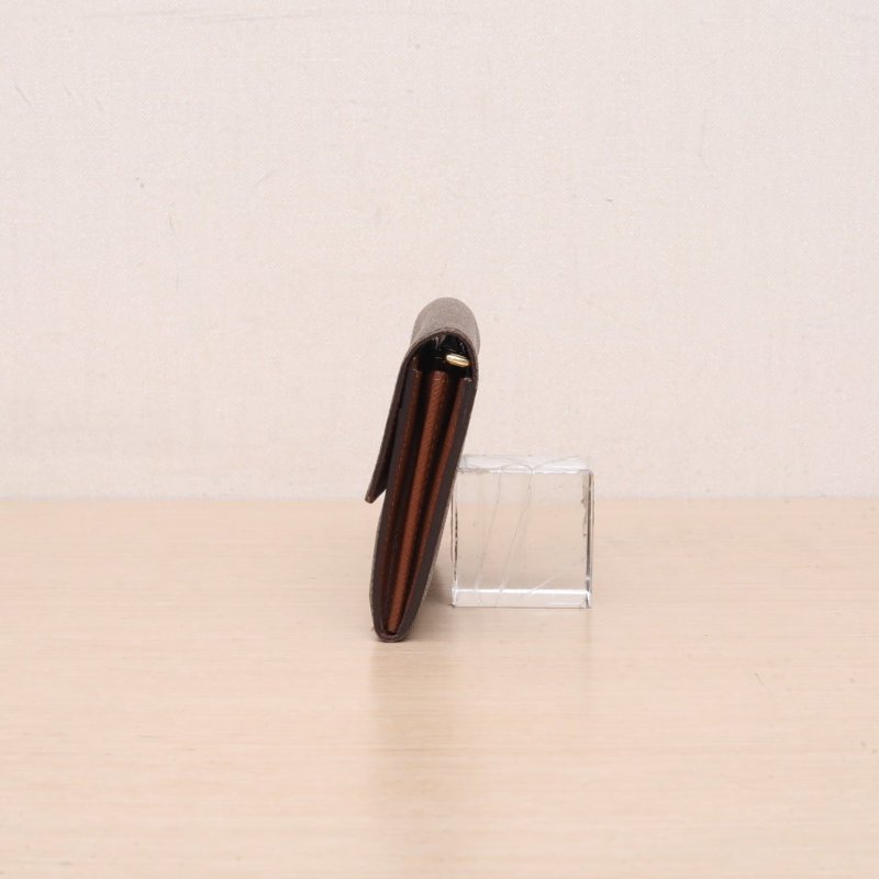 LOUIS VUITTON PortefeiulleSarah長款錢夾老花PVC2004肩背包-3