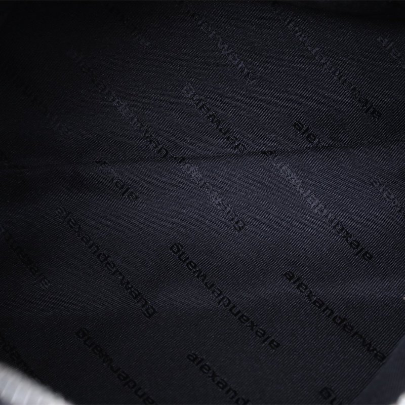 ALEXANDER WANG 黑色尼龍帆布腋下包肩背包-2