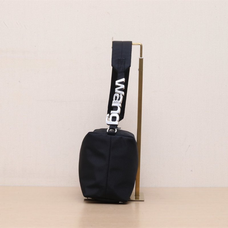 ALEXANDER WANG 黑色尼龍帆布腋下包肩背包-4