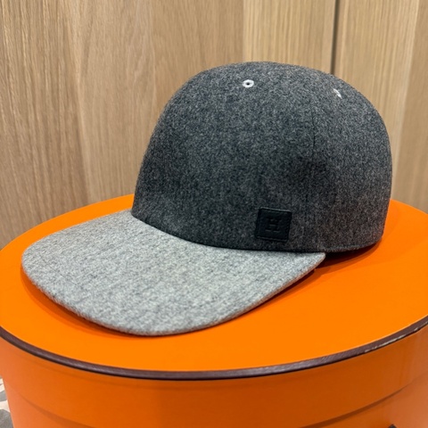 HERMÈS 六片式羊毛面料棒球帽 Size 58
