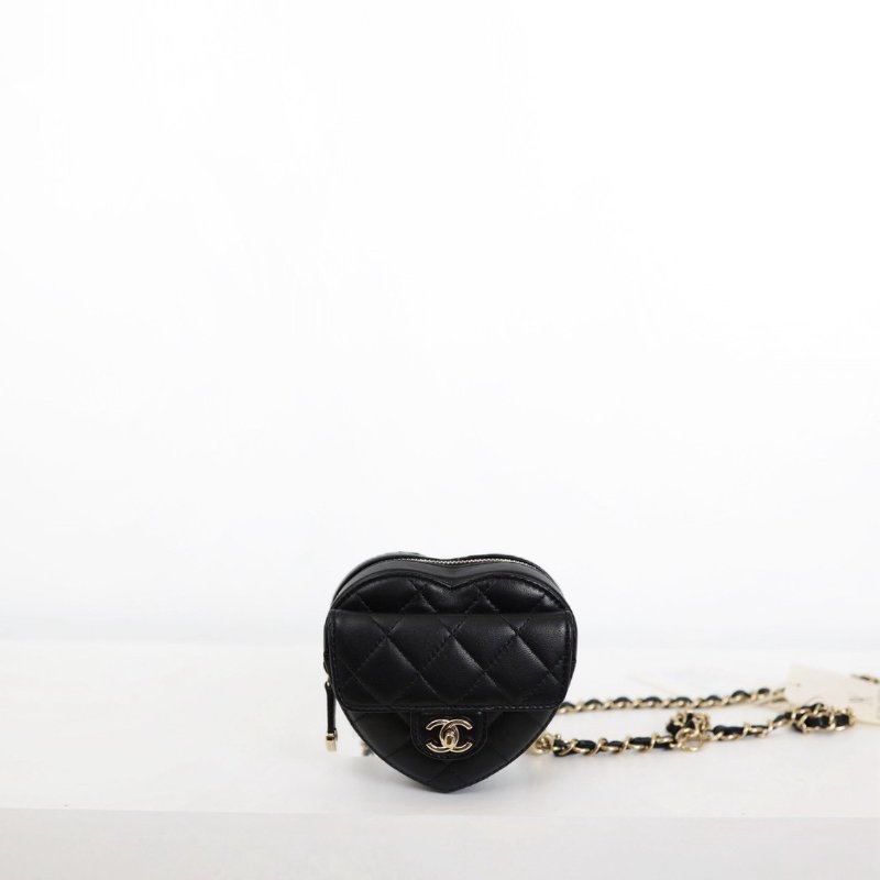 二手Chanel 愛心腰包-0