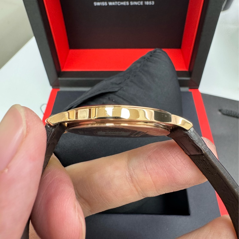 天梭 TISSOT 韓系小姊姊 瑞士復古錶 玫瑰金-3