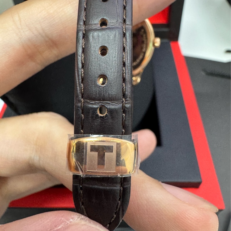 天梭 TISSOT 韓系小姊姊 瑞士復古錶 玫瑰金-8