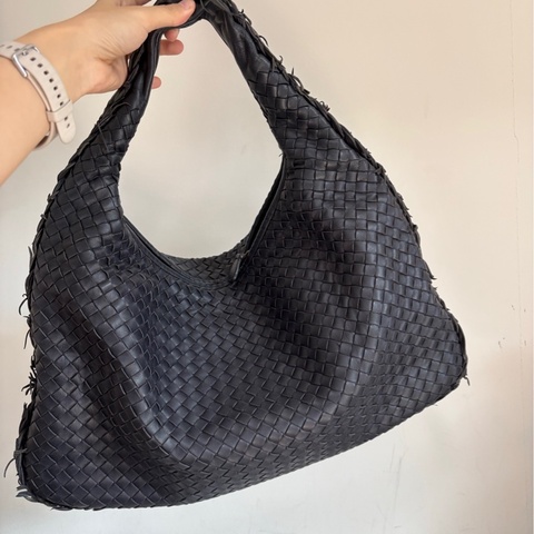 🖤bv 深黑藍色中號和尚包 手提包 單肩包