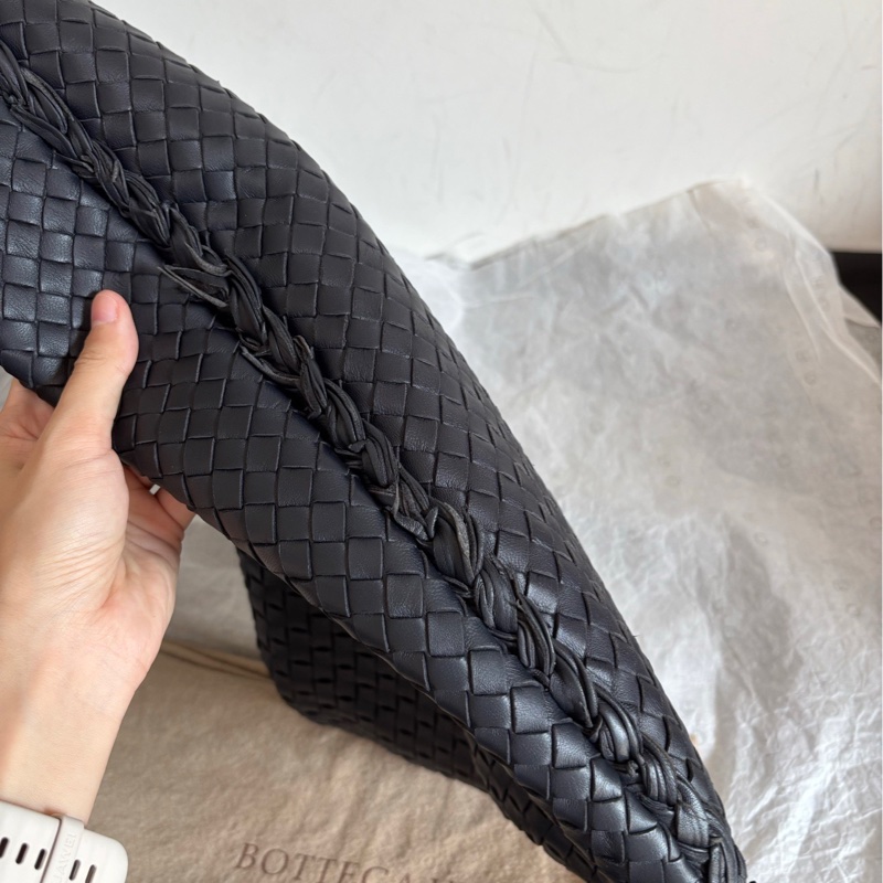 🖤bv 深黑藍色中號和尚包 手提包 單肩包-3