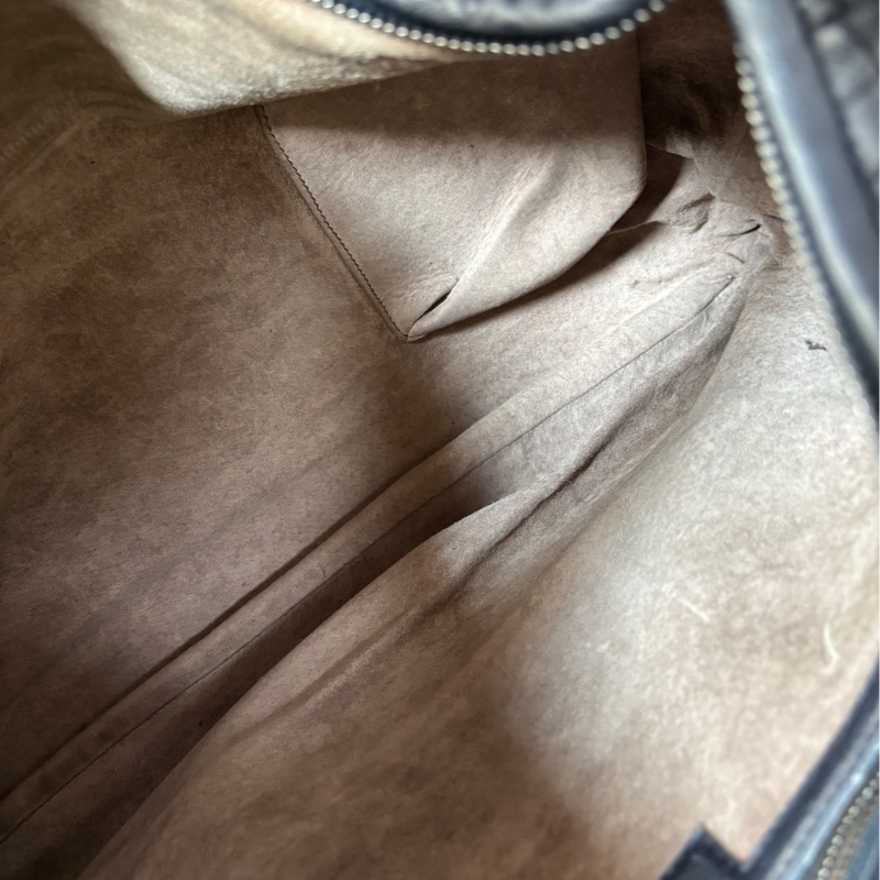 🖤bv 深黑藍色中號和尚包 手提包 單肩包-5