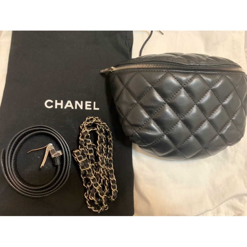 Chanel菱格腰包胸包(附一條鏈帶非原廠)-0