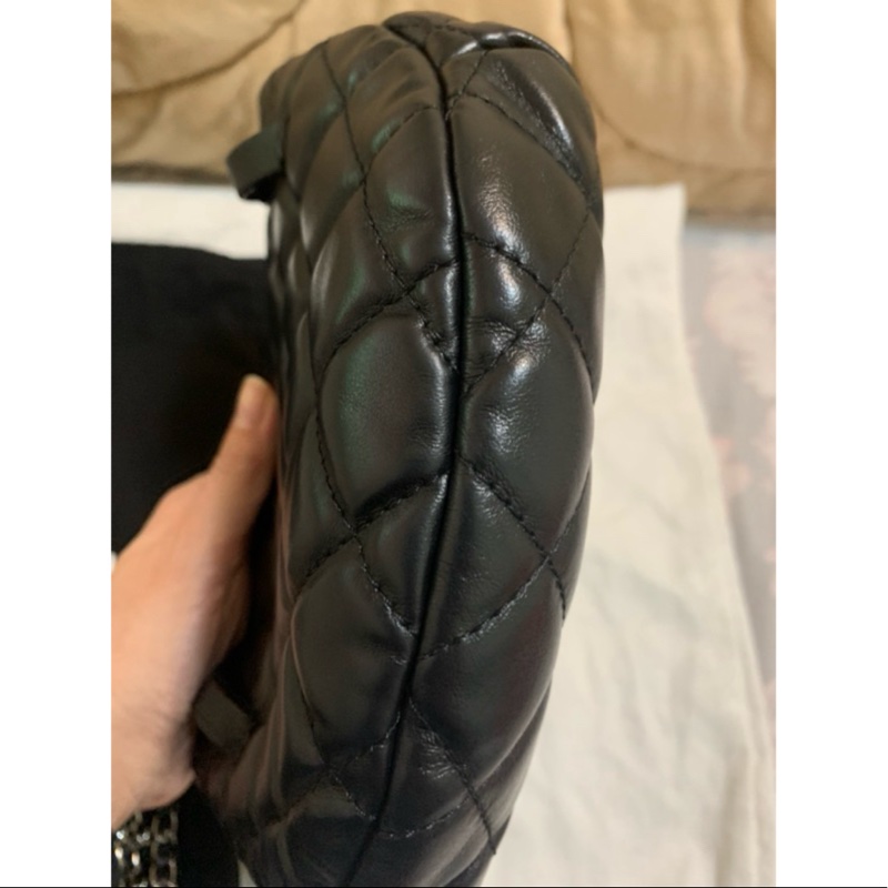 Chanel菱格腰包胸包(附一條鏈帶非原廠)-4