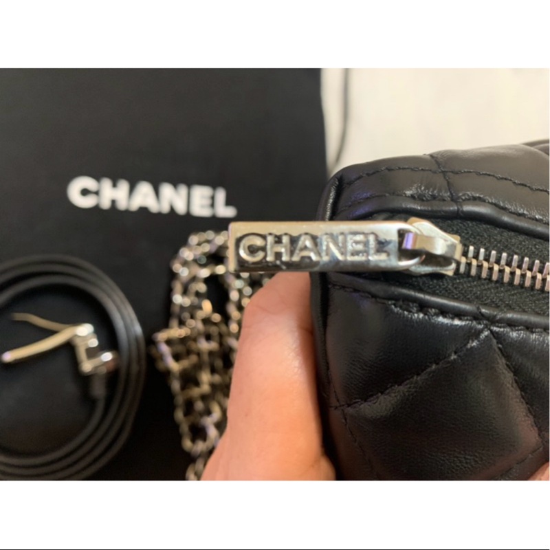 Chanel菱格腰包胸包(附一條鏈帶非原廠)-13