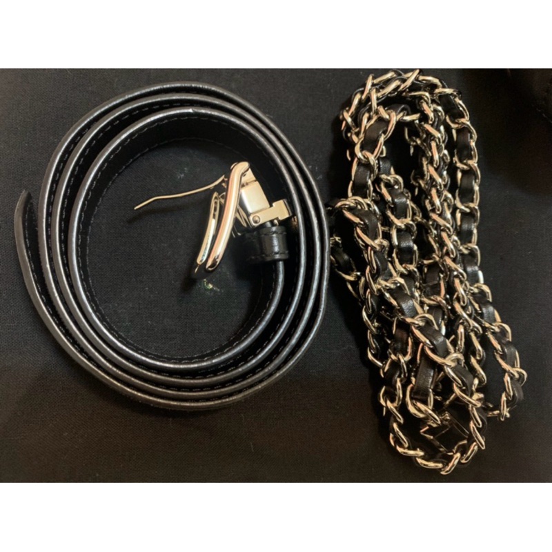 Chanel菱格腰包胸包(附一條鏈帶非原廠)-14