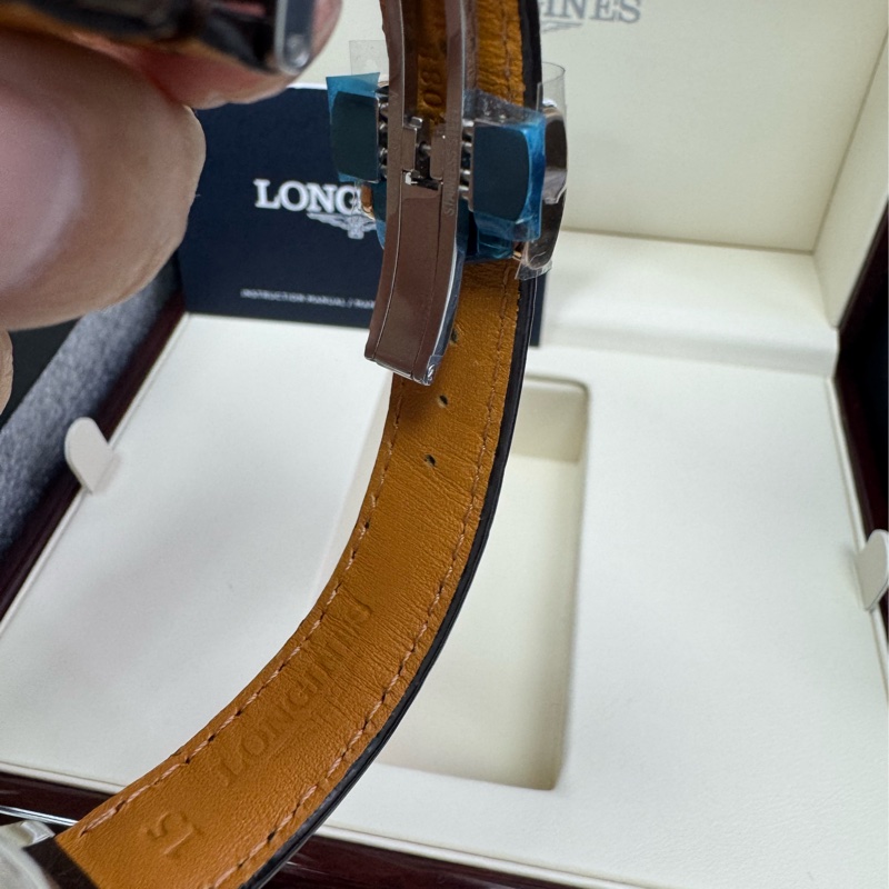 record 韓系復古風格 浪琴機械錶 保值款 18K金-8