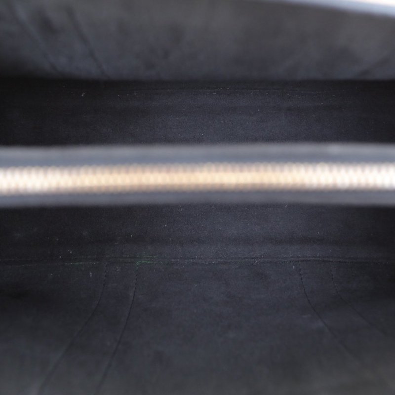 LOUIS VUITTON 黑色牛皮金扣2017verytote手提單肩包肩背包-3