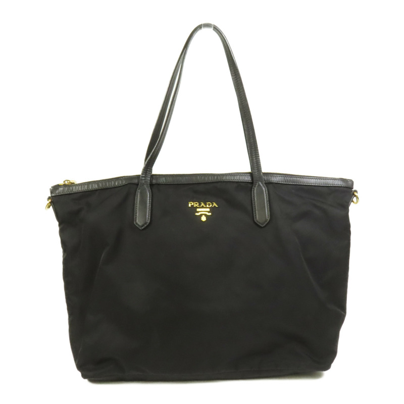 PRADA 尼龍Shoulder Bag金扣肩背袋-0