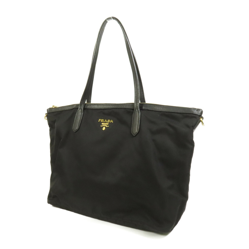 PRADA 尼龍Shoulder Bag金扣肩背袋-2