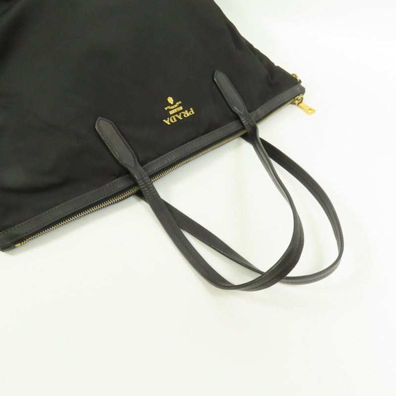 PRADA 尼龍Shoulder Bag金扣肩背袋-5