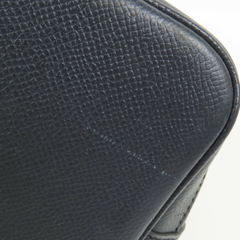 HERMES Epsom皮革Garden Party TPM銀扣手挽袋Bleu Indigo-15