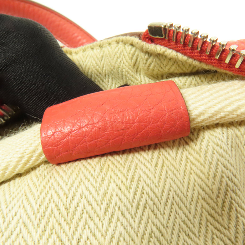 HERMES Clemence皮革Victoria 35銀扣手挽袋Rouge Pivoine-10