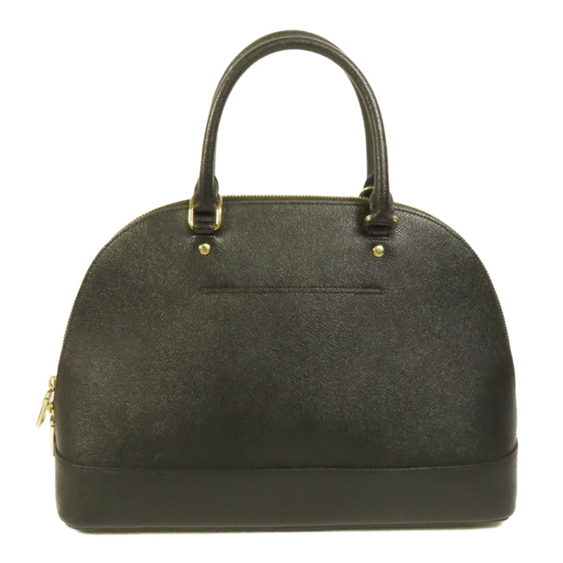 COACH 牛皮皮革Handbag金扣手挽袋-1